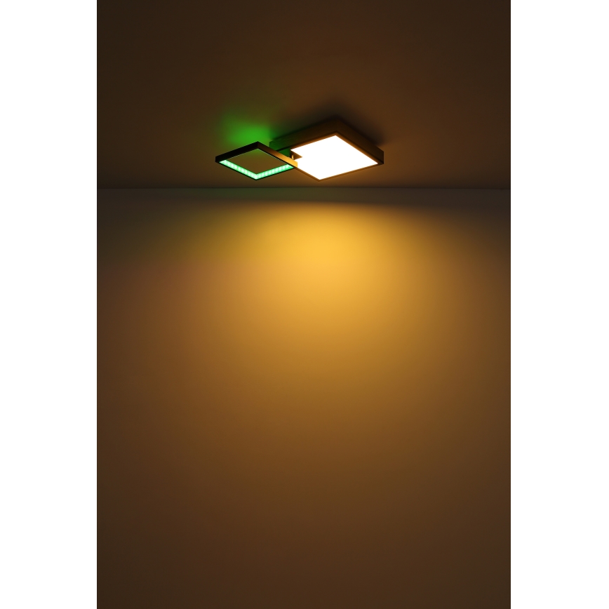 Globo - LED RGBW Prigušiva svjetiljka LED/21W/230V + LED/3W 2700-6500K + daljinski upravljač
