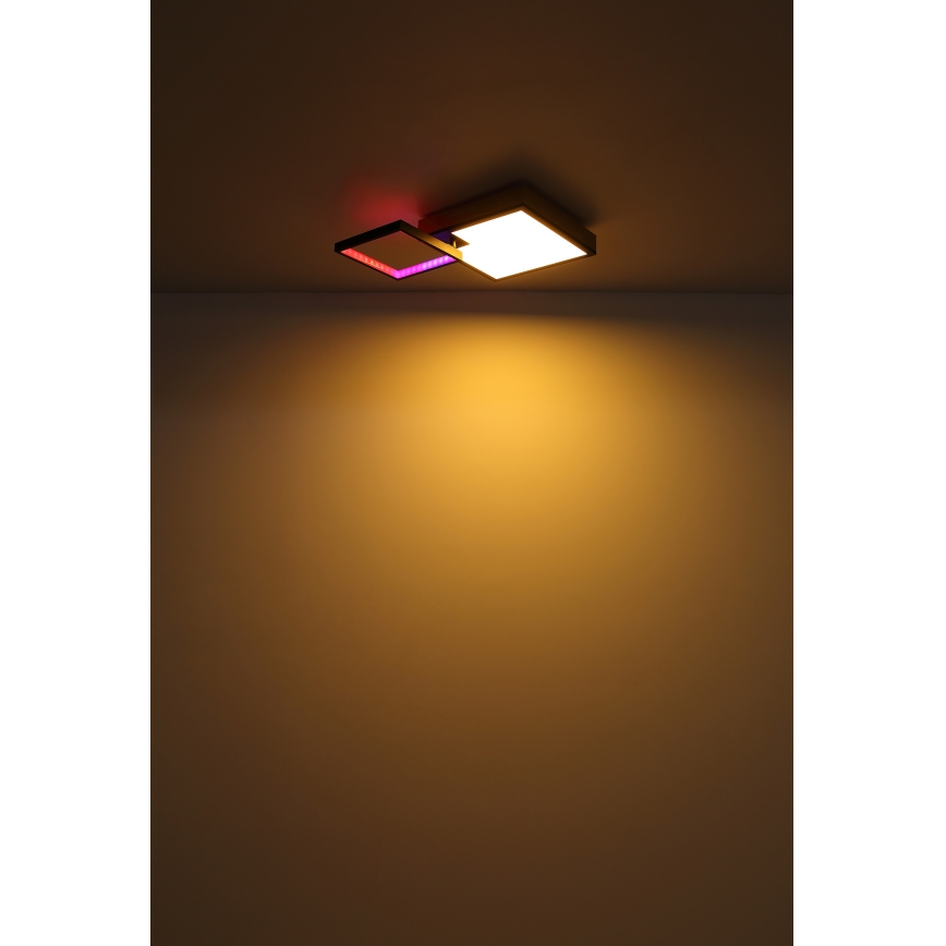 Globo - LED RGBW Prigušiva svjetiljka LED/21W/230V + LED/3W 2700-6500K + daljinski upravljač
