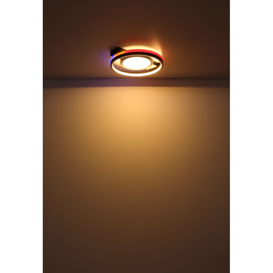 Globo - LED RGBW stropna svjetiljka s prigušivanjem LED/40W/230V 3000-6500K + daljinski upravljač