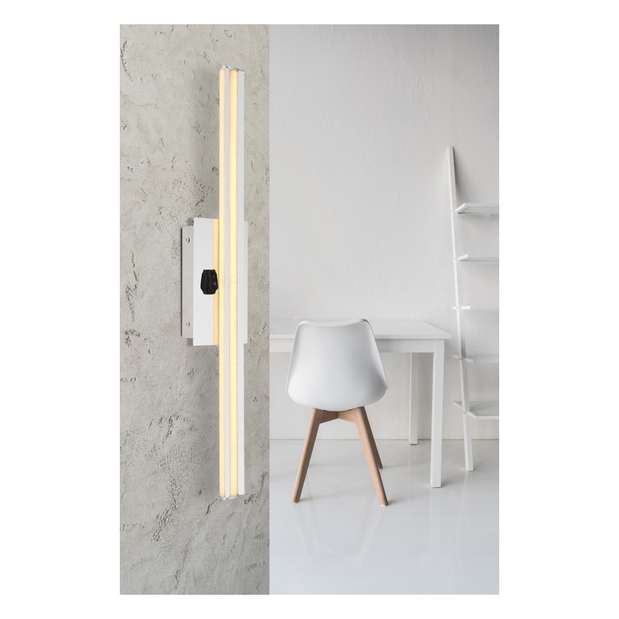 Globo - LED Zidna svjetiljka za kupaonicu LED/18W/230V IP44