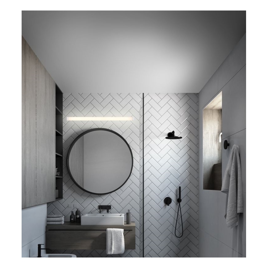 Globo - LED Zidna svjetiljka za kupaonicu LED/18W/230V IP44