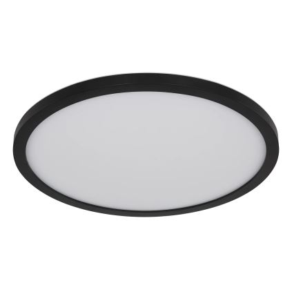 Globo - LED RGB Prigušiva stropna svjetiljka za kupaonicu LED/18W/230V 3000-6000K + daljinski upravljač IP44 crna
