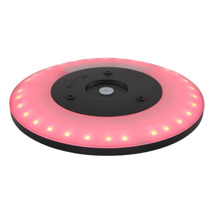 Globo - LED RGB Prigušiva stropna svjetiljka za kupaonicu LED/18W/230V 3000-6000K + daljinski upravljač IP44 crna