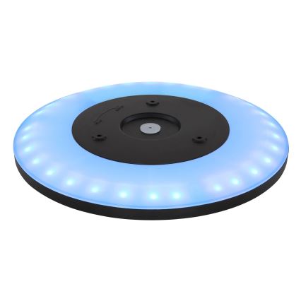 Globo - LED RGB Prigušiva stropna svjetiljka za kupaonicu LED/18W/230V 3000-6000K + daljinski upravljač IP44 crna