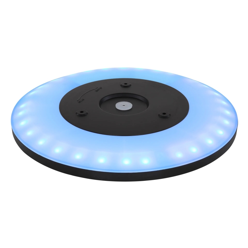 Globo - LED RGB Prigušiva stropna svjetiljka za kupaonicu LED/18W/230V 3000-6000K + daljinski upravljač IP44 crna