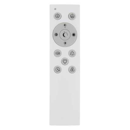 Globo - LED RGB Prigušiva stropna svjetiljka za kupaonicu LED/18W/230V 3000-6000K + daljinski upravljač IP44 crna