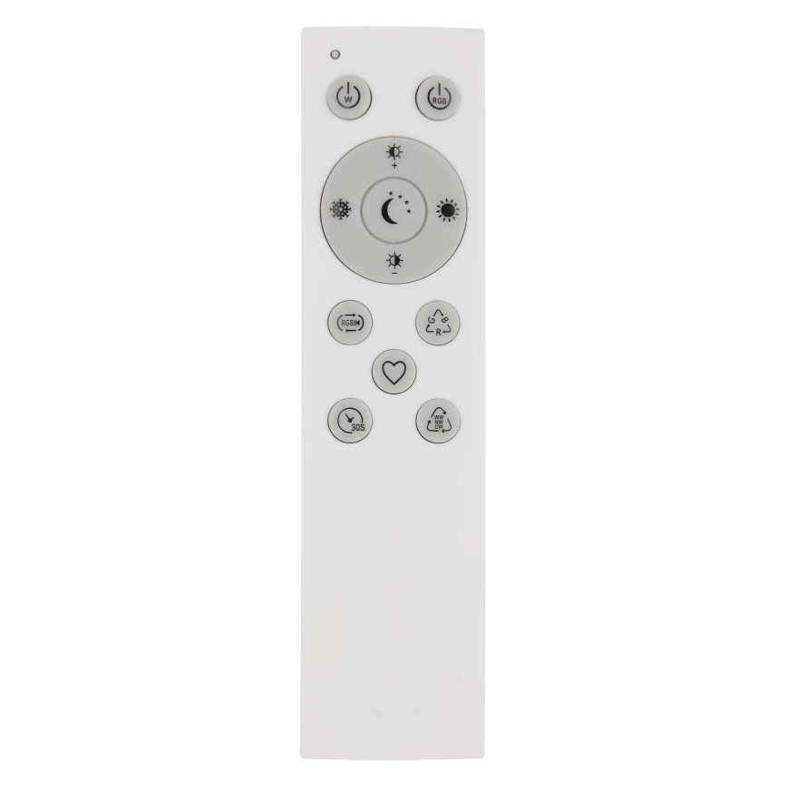 Globo - LED RGB Prigušiva stropna svjetiljka za kupaonicu LED/18W/230V 3000-6000K + daljinski upravljač IP44 crna