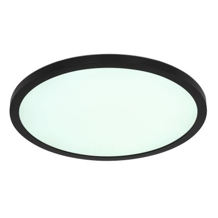 Globo - LED RGB stropna svjetiljka za kupaonicu s prigušivanjem LED/18W/230V 3000-6000K + daljinski upravljač IP44 crna