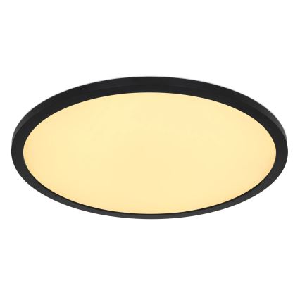 Globo - LED RGB stropna svjetiljka za kupaonicu s prigušivanjem LED/21W/230V 3000-6000K + daljinski upravljač IP44 crna