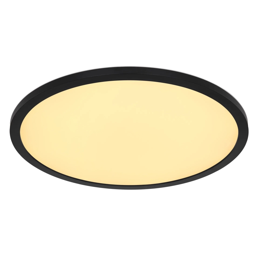 Globo - LED RGB stropna svjetiljka za kupaonicu s prigušivanjem LED/21W/230V 3000-6000K + daljinski upravljač IP44 crna