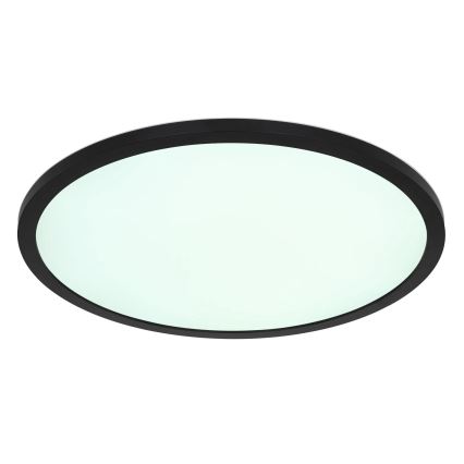 Globo - LED RGB stropna svjetiljka za kupaonicu s prigušivanjem LED/21W/230V 3000-6000K + daljinski upravljač IP44 crna