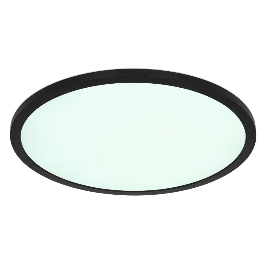 Globo - LED RGB stropna svjetiljka za kupaonicu s prigušivanjem LED/21W/230V 3000-6000K + daljinski upravljač IP44 crna