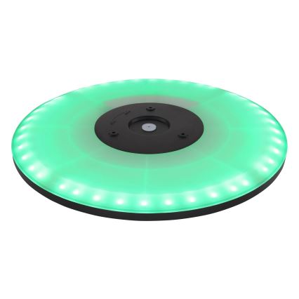 Globo - LED RGB stropna svjetiljka za kupaonicu s prigušivanjem LED/21W/230V 3000-6000K + daljinski upravljač IP44 crna