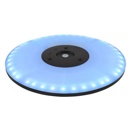 Globo - LED RGB stropna svjetiljka za kupaonicu s prigušivanjem LED/21W/230V 3000-6000K + daljinski upravljač IP44 crna