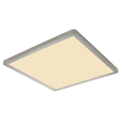 Globo - LED Prigušiva stropna svjetiljka za kupaonicu LED/18W/230V 29,4x29,4 cm IP44 mat krom