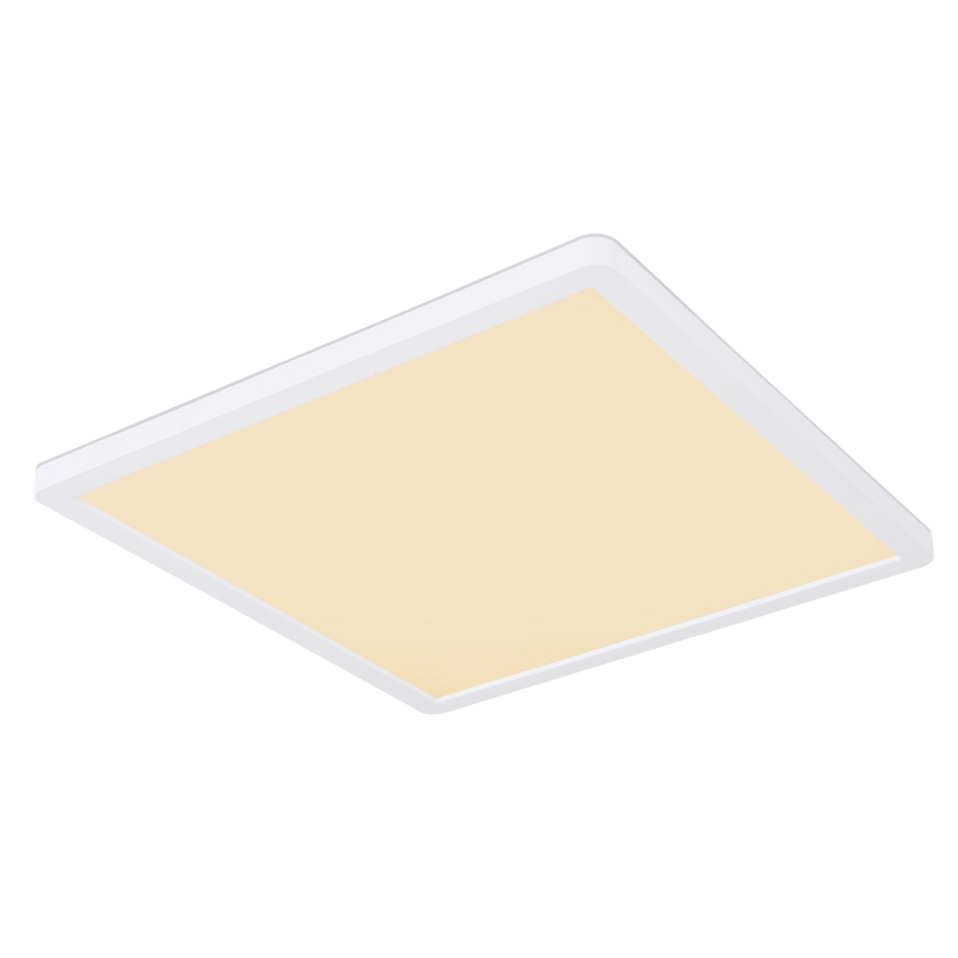 Globo - LED Prigušiva stropna svjetiljka za kupaonicu LED/18W/230V 29,4x29,4 cm IP44 bijela