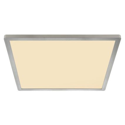 Globo - LED Prigušiva stropna svjetiljka za kupaonicu LED/24W/230V 42x42 cm IP44 mat krom