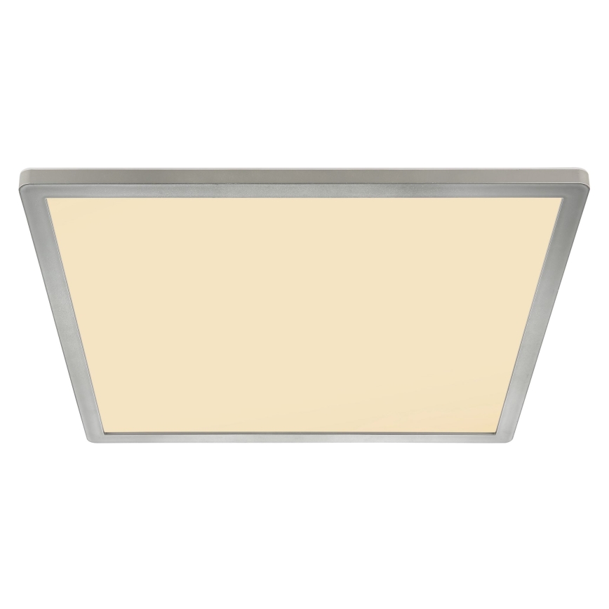 Globo - LED Prigušiva stropna svjetiljka za kupaonicu LED/24W/230V 42x42 cm IP44 mat krom
