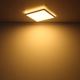 Globo - LED Prigušiva stropna svjetiljka za kupaonicu LED/24W/230V 42x42 cm IP44 bijela