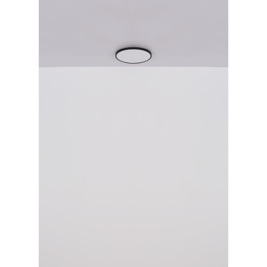 Globo - LED Stropna svjetiljka LED/15W/230V 4000K pr. 23 cm crna