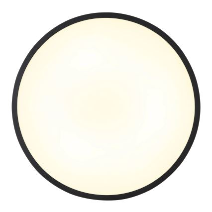 Globo - LED stropna svjetiljka LED/20W/230V 4000K Ø 30 cm crna