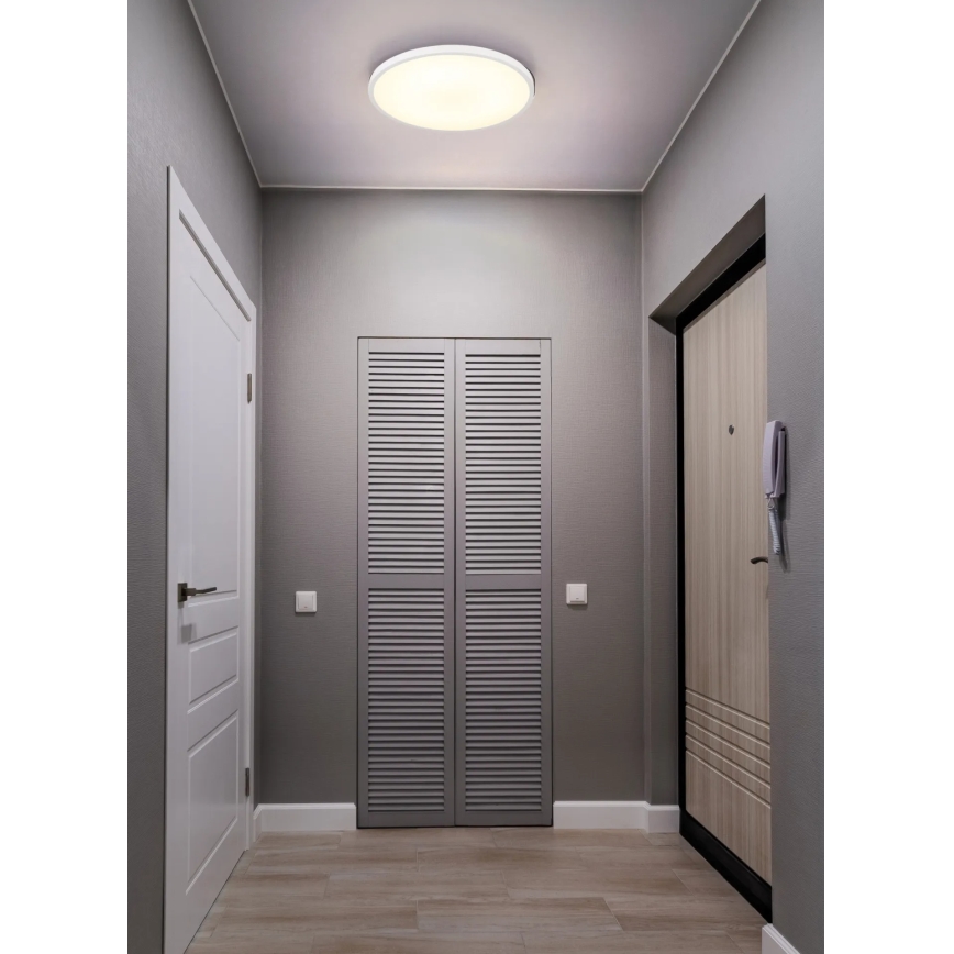 Globo - LED stropna svjetiljka LED/20W/230V 4000K Ø 30 cm bijela
