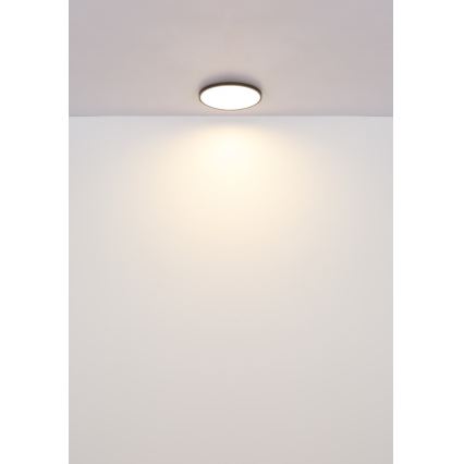 Globo - LED Stropna svjetiljka LED/32W/230V 4000K pr. 40 cm crna