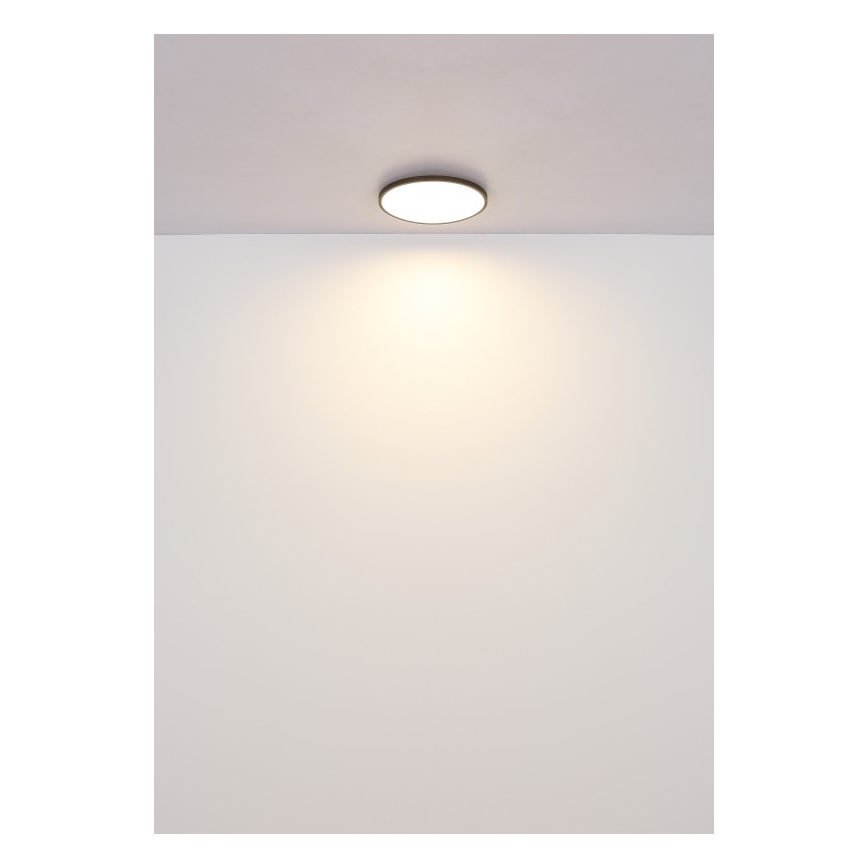 Globo - LED Stropna svjetiljka LED/32W/230V 4000K pr. 40 cm crna