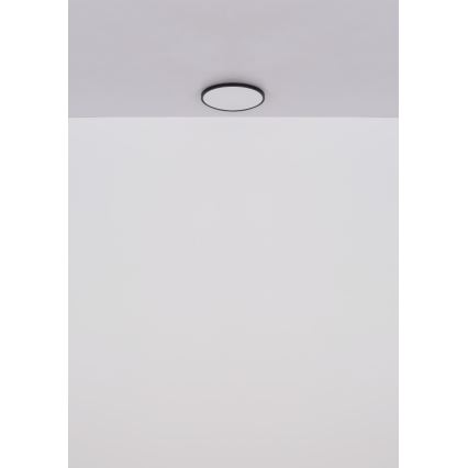 Globo - LED Stropna svjetiljka LED/32W/230V 4000K pr. 40 cm crna