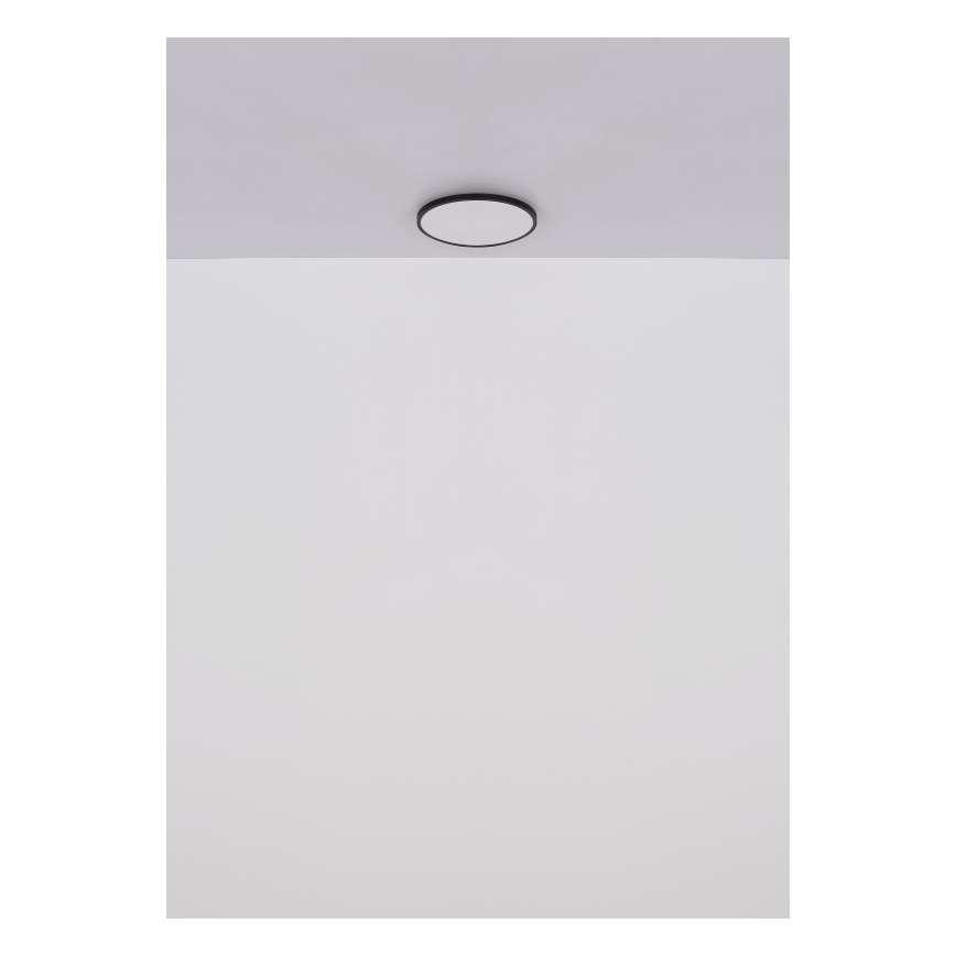 Globo - LED Stropna svjetiljka LED/32W/230V 4000K pr. 40 cm crna