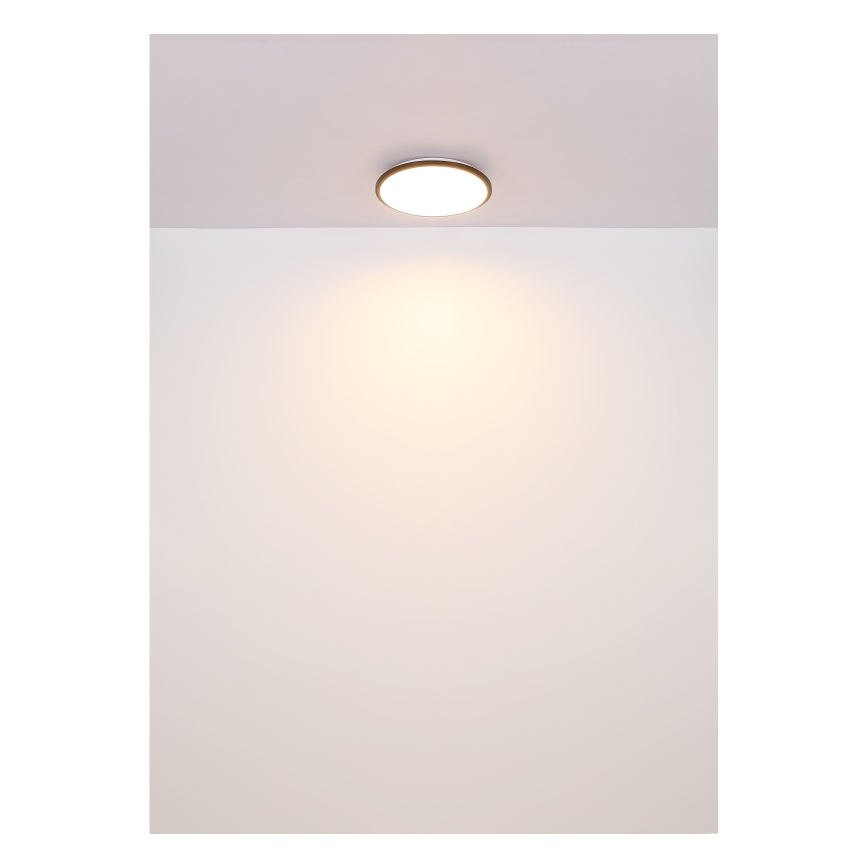 Globo - LED Stropna svjetiljka LED/18W/230V 3000K pr. 35 cm crna