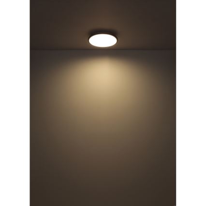 Globo - LED Stropna svjetiljka LED/18W/230V 4000K pr. 35 cm crna