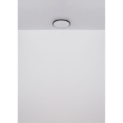 Globo - LED Stropna svjetiljka LED/18W/230V 4000K pr. 35 cm crna