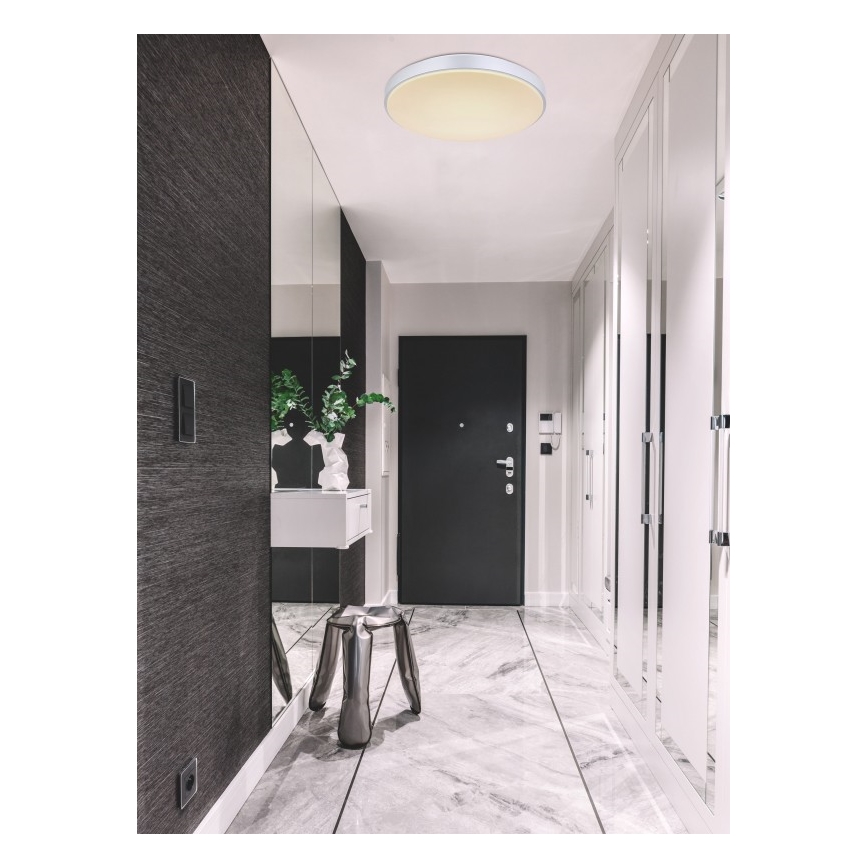 Globo - LED Prigušiva stropna svjetiljka LED/18W/230V 2700-6500K + daljinski upravljač