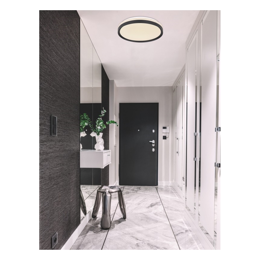 Globo - LED Prigušiva stropna svjetiljka LED/18W/230V + daljinski upravljač