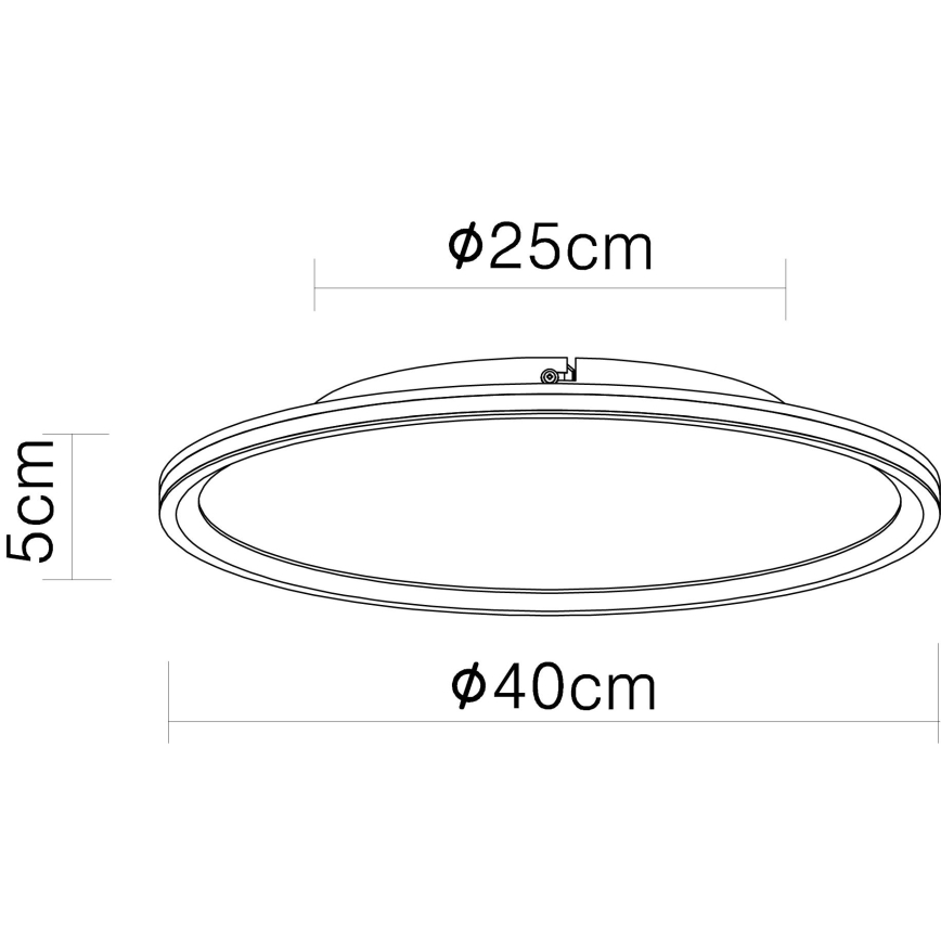 Globo - LED Stropna svjetiljka LED/39W/230V pr. 40 cm
