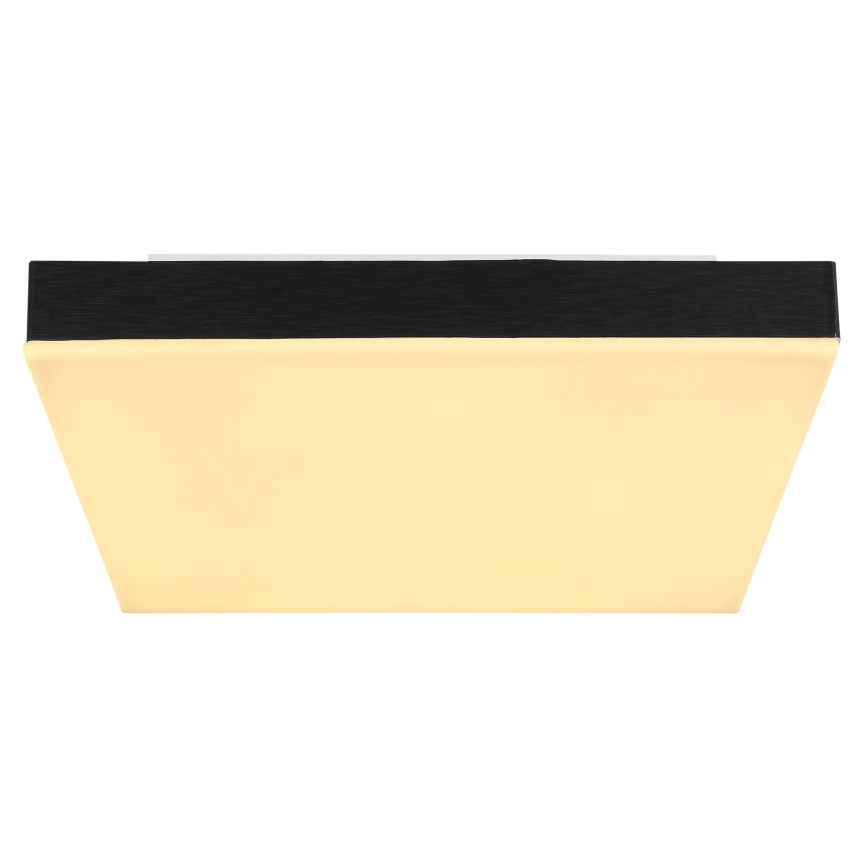 Globo - LED Stropna svjetiljka LED/18W/230V 30x30 cm crna