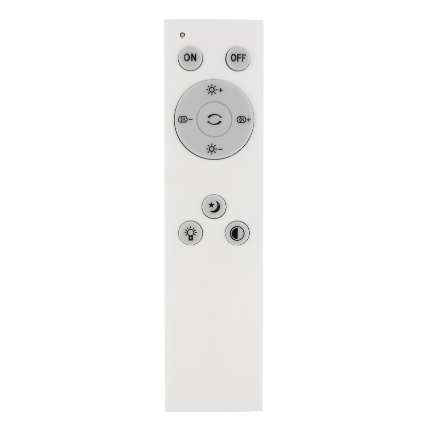 Globo - LED Prigušiva stropna svjetiljka LED/24W/230V 2700-6500K crna + daljinski upravljač