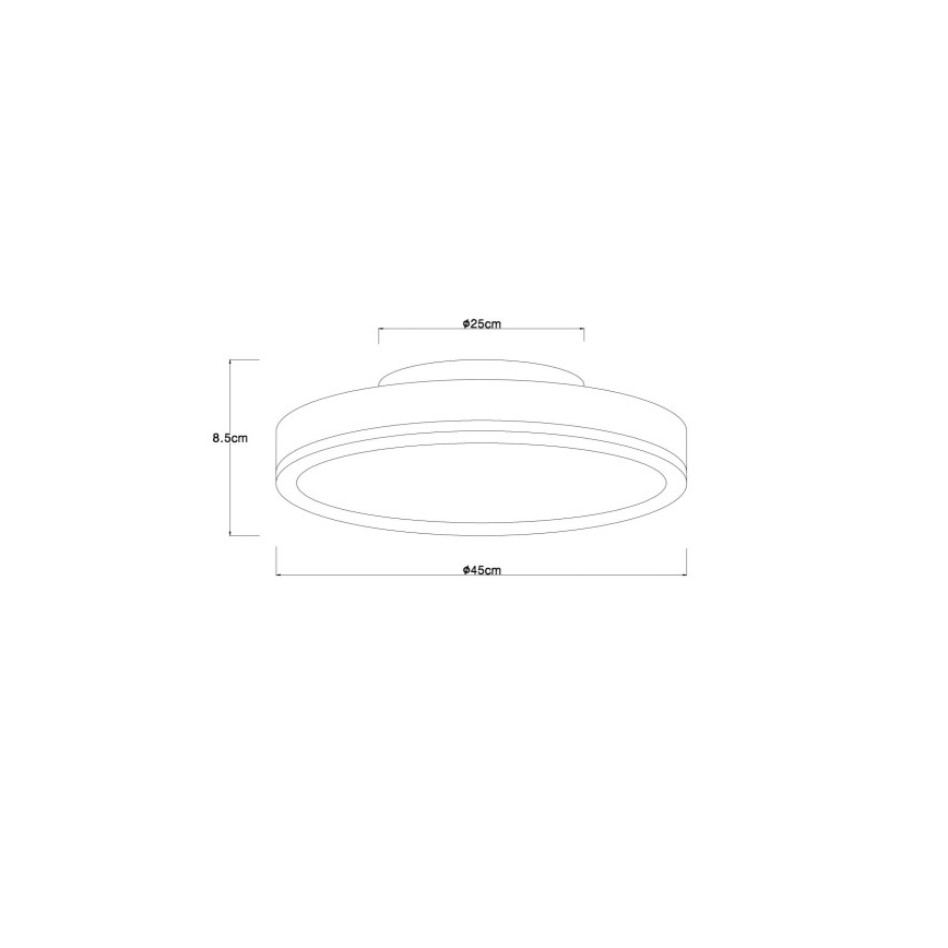 Globo - LED Stropna svjetiljka LED/24W/230V 3000K pr. 45 cm