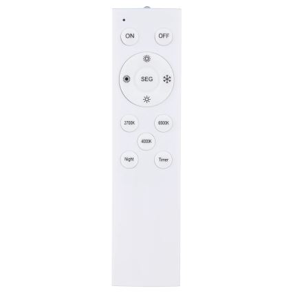Globo - LED prigušivo stropno svjetlo LED/36W/230V 2700-6500K 30x120 cm + daljinski upravljač