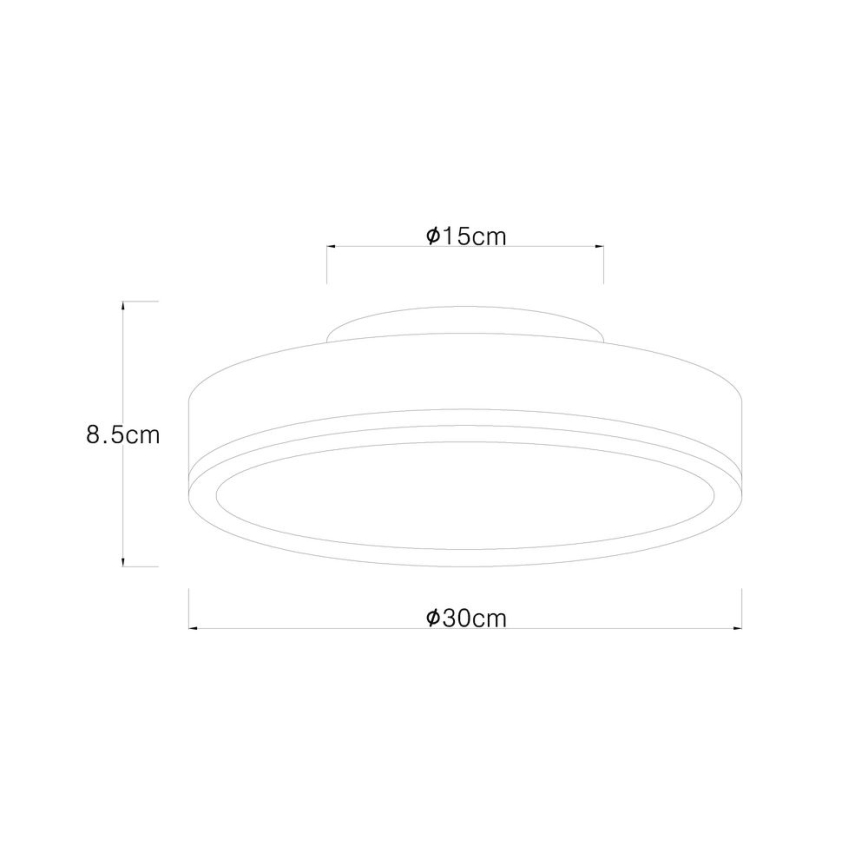Globo - LED Stropna svjetiljka LED/12W/230V pr. 30 cm
