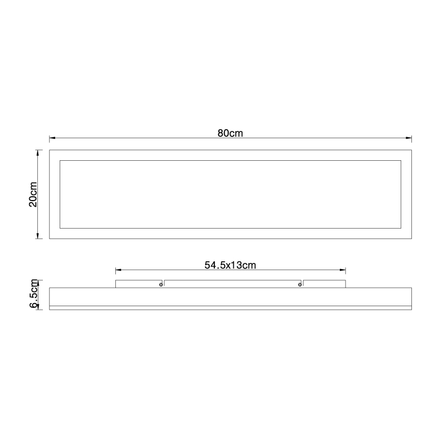 Globo - LED Stropna svjetiljka LED/24W/230V