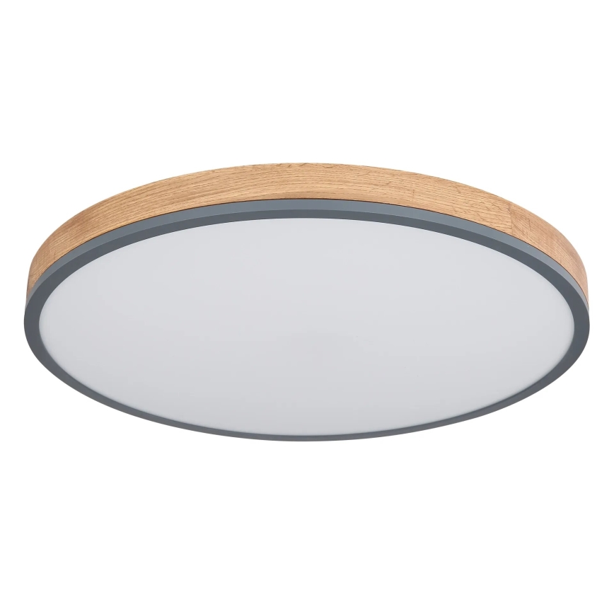 Globo - LED Prigušiva stropna svjetiljka LED/40W/230V 2700-6500K pr. 60 cm + daljinski upravljač smeđa/siva