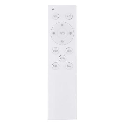 Globo - LED Prigušiva stropna svjetiljka LED/40W/230V 2700-6500K pr. 60 cm + daljinski upravljač smeđa/siva