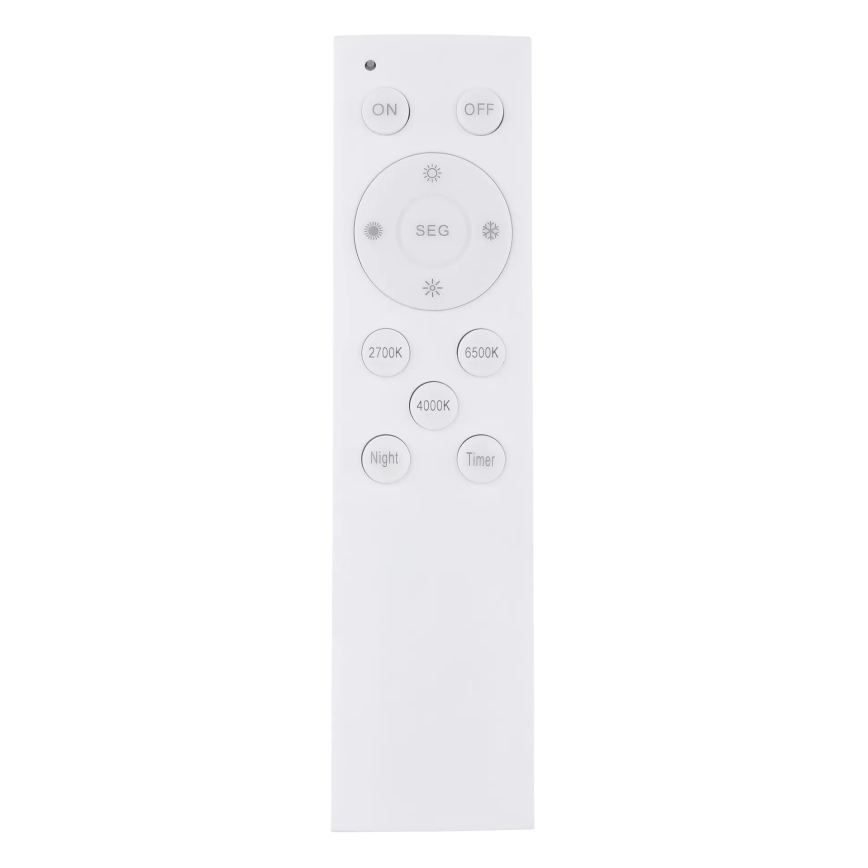 Globo - LED Prigušiva stropna svjetiljka LED/40W/230V 2700-6500K pr. 60 cm + daljinski upravljač smeđa/siva