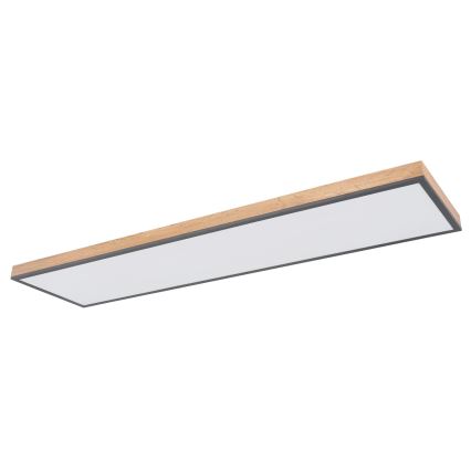 Globo - LED Prigušiva stropna svjetiljka LED/36W/230V 2700-6500K + daljinski upravljač smeđa/siva