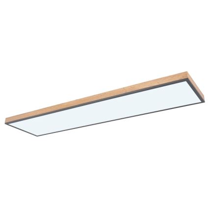 Globo - LED Prigušiva stropna svjetiljka LED/36W/230V 2700-6500K + daljinski upravljač smeđa/siva