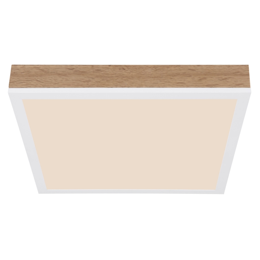 Globo - LED Stropna svjetiljka LED/12W/230V 30x30 cm smeđa