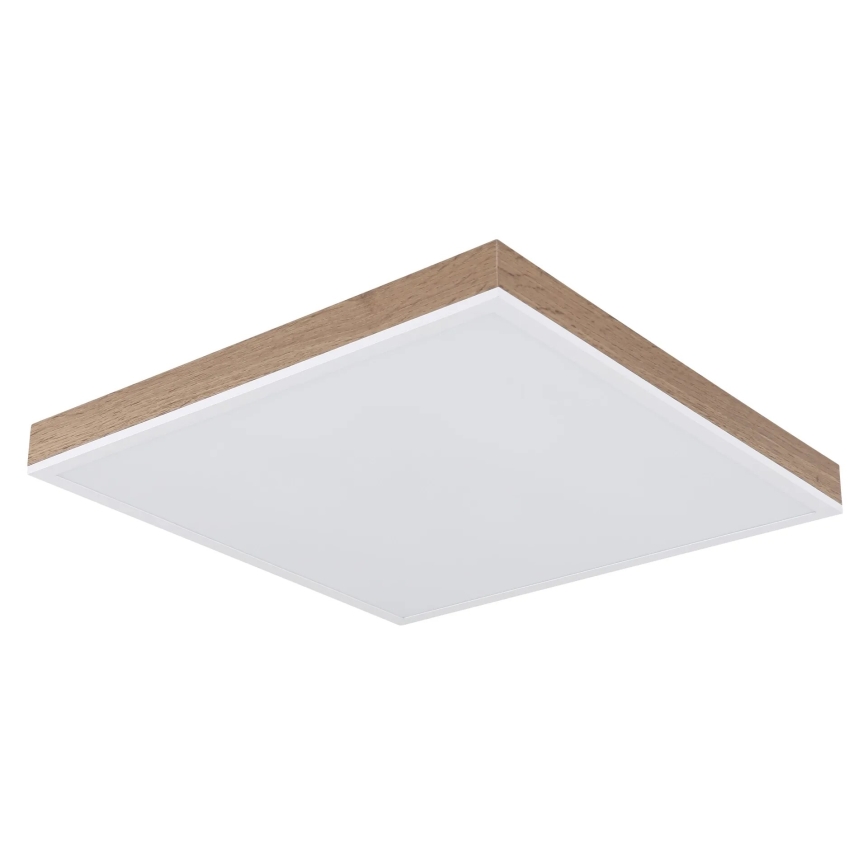 Globo - LED stropna svjetiljka s prigušivanjem LED/24W/230V 2700-6500K + daljinski upravljač smeđa/bijela