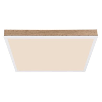 Globo - LED stropna svjetiljka s prigušivanjem LED/24W/230V 2700-6500K + daljinski upravljač smeđa/bijela